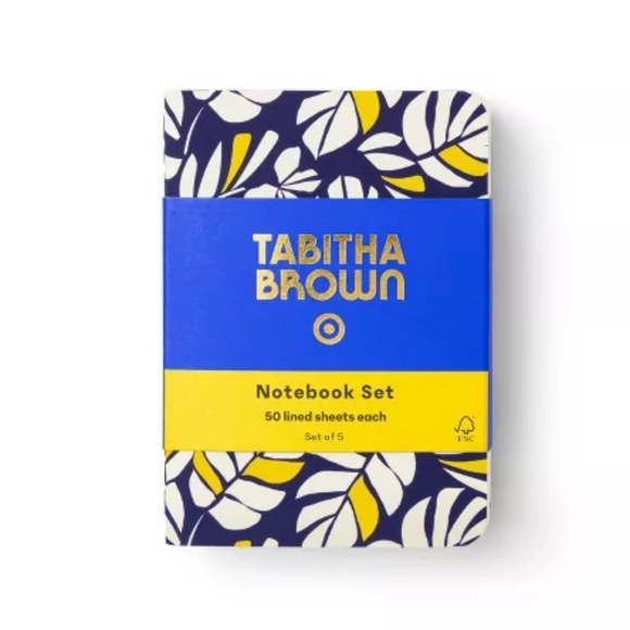 Notebooks - Tabitha Brown x Target - Set of 5 NWT 2023 collection - Picture 3 of 4